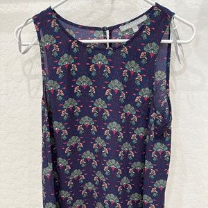 Daniel Rainn Floral Flowy Tank